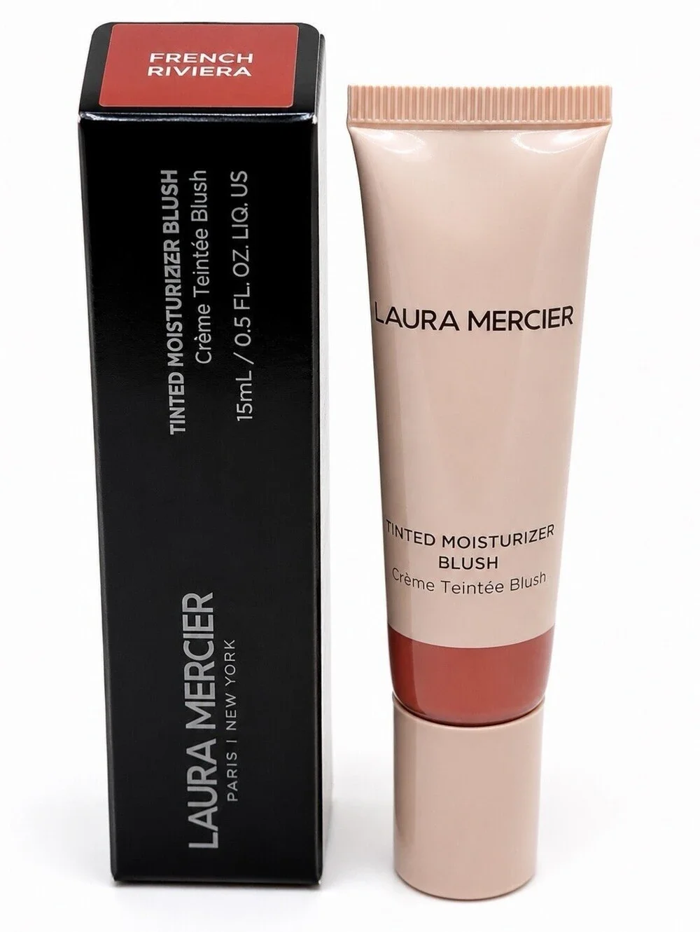 Laura Mercier Tinted Moisturizer Blush French Riviera 15mL 0.5oz NIB Full Size
